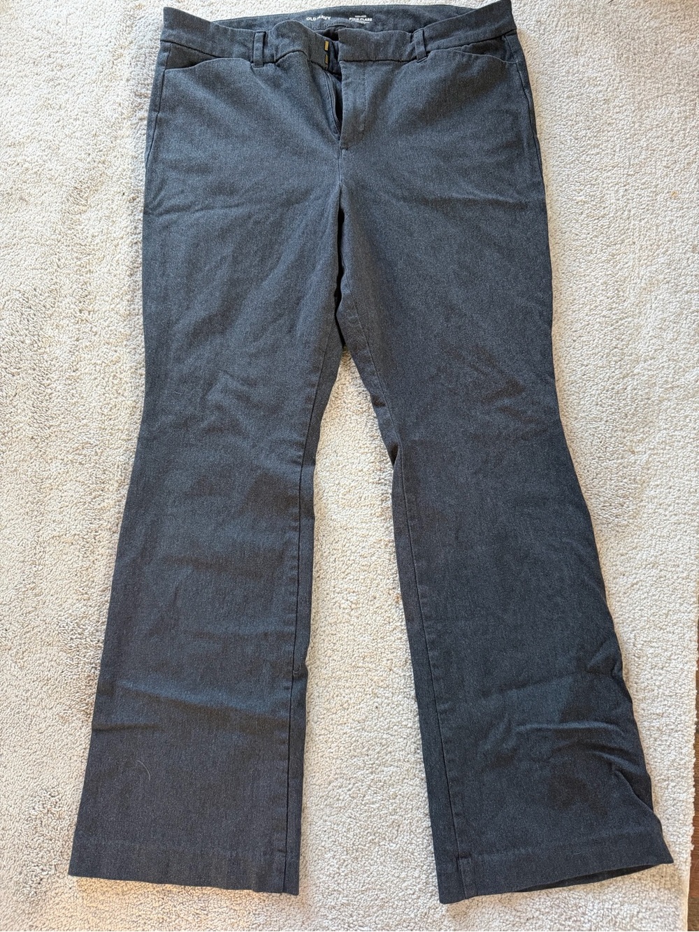 Old Navy High-Rise Pixie Flare Stretch Dress Pant